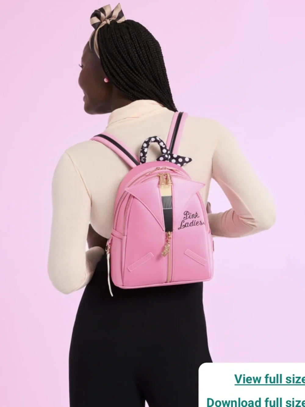 Loungefly Grease Exclusive Pink Ladies Cosplay Mini Backpack